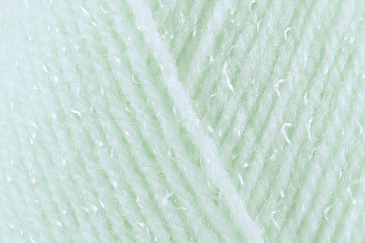 James C Brett Baby Shimmer DK Yarn - 100g, Soft Acrylic & Viscose Blend Sparkly Double Knitting Baby Yarn for Garments & Accessories