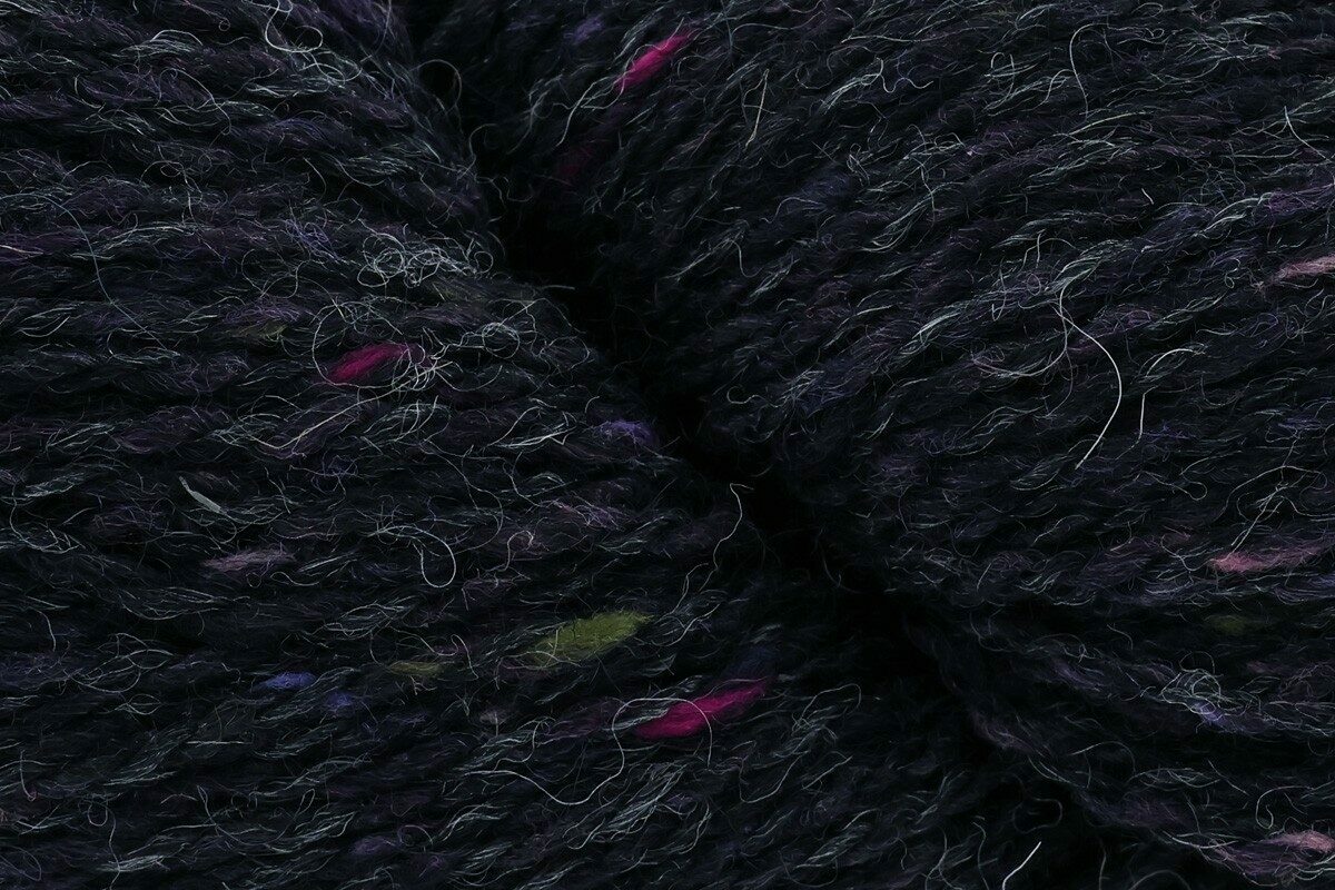 Baa Ram Ewe Donegal Twists DK Crochet Yarn - 100g, Worsted-Spun British Wool & Woollen-Spun Merino Blend, Soft Tweed Effect Double Knitting Yarn for Jumpers & Sweaters