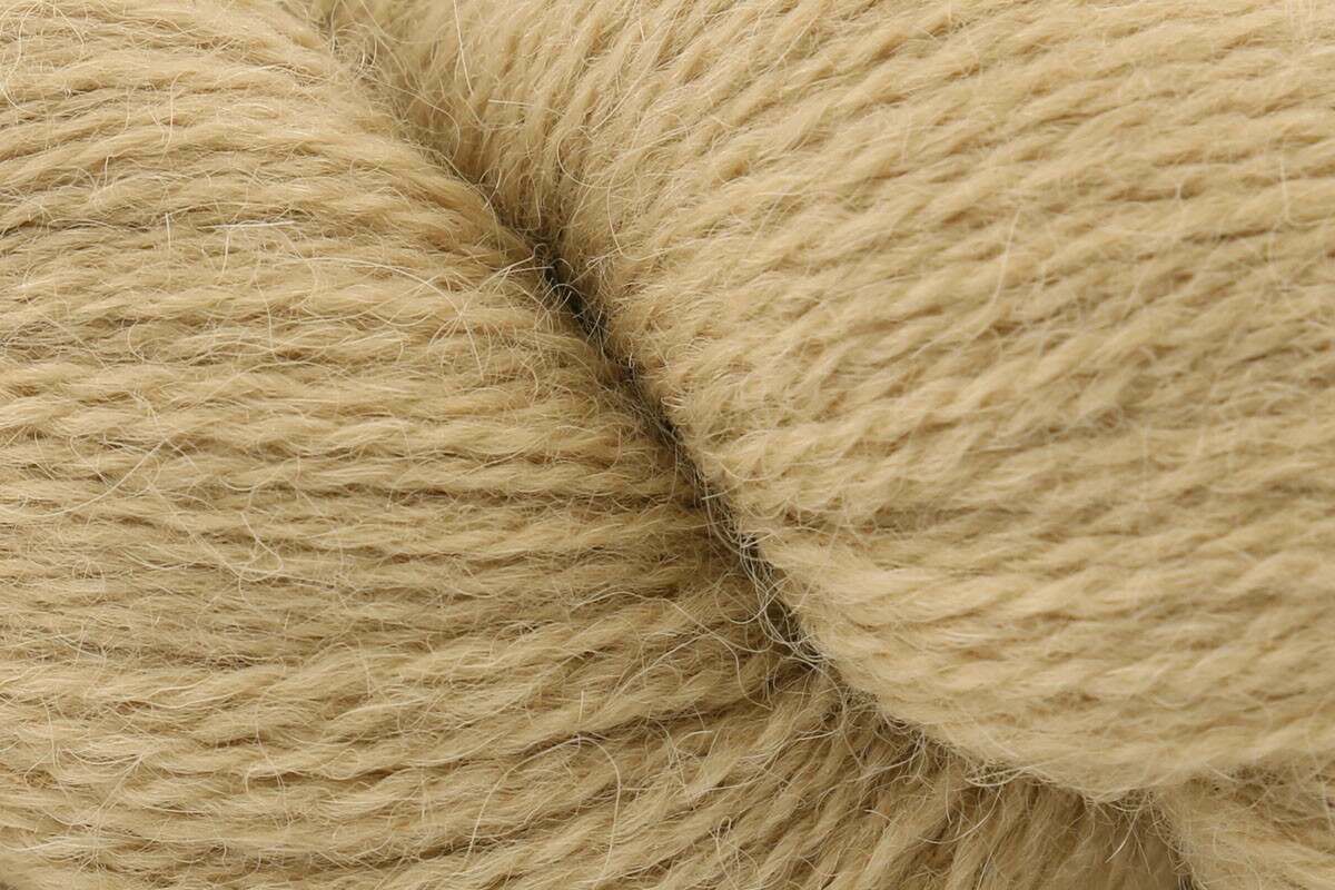 Baa Ram Ewe Eden 4 Ply Crochet Yarn - 100g, Natural Alpaca & Organic British Wool Blend Knitting Wool Yarn for Garments, Shawls, Scarves & Accessories