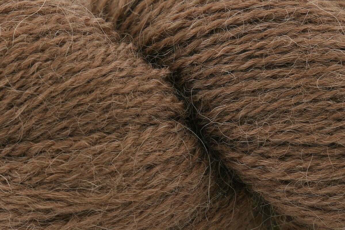 Baa Ram Ewe Eden 4 Ply Crochet Yarn - 100g, Natural Alpaca & Organic British Wool Blend Knitting Wool Yarn for Garments, Shawls, Scarves & Accessories