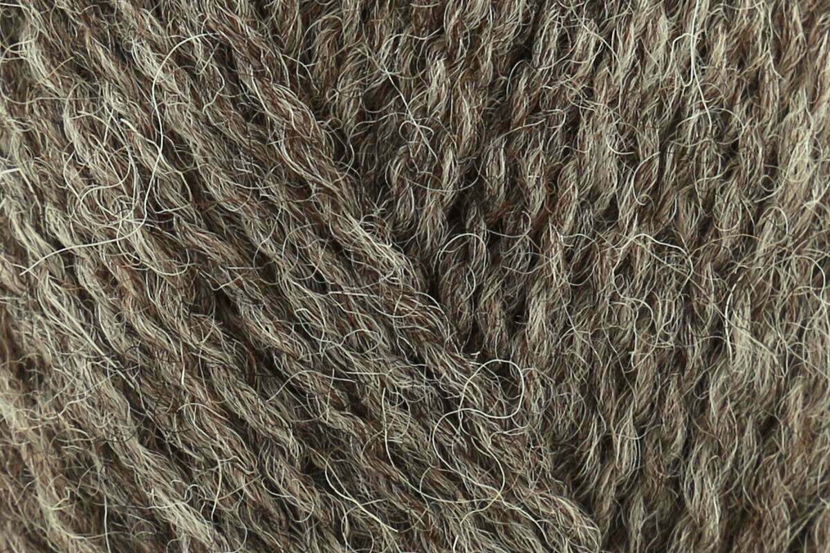 Baa Ram Ewe Pip Naturals 4 Ply Crochet Yarn - 25g, 100% British Wool Colourwork Undyed Knitting Wool Yarn for Fair Isle Garments Hats, Toys & Mittens