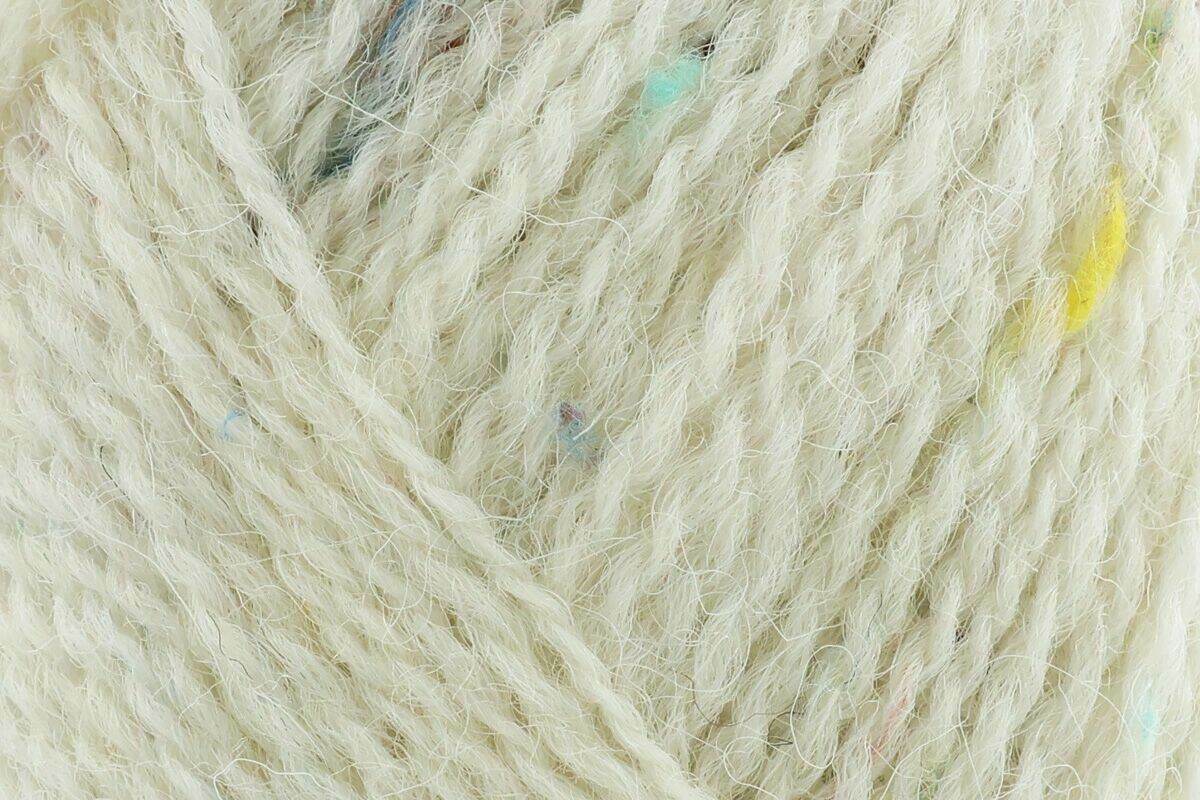 Baa Ram Ewe Tweedle Pip 4 Ply Tweed Yarn - 25g, 100% British Wool Colourwork Crochet Knitting Wool for Fair Isle Garments Hats & Mittens