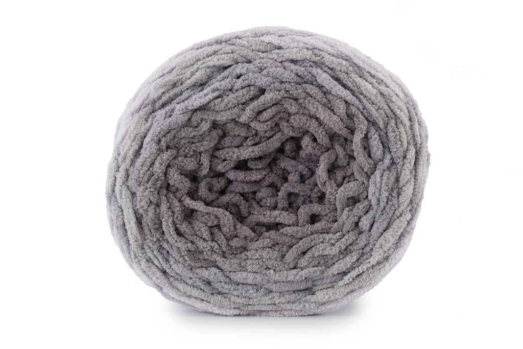 Bernat Blanket Ombre Super Chunky Yarn - 300G, Luxury 100% Polyester Soft Chenille Thick Knitting Cake Yarn for Crochet Blankets, Throws & Cushions