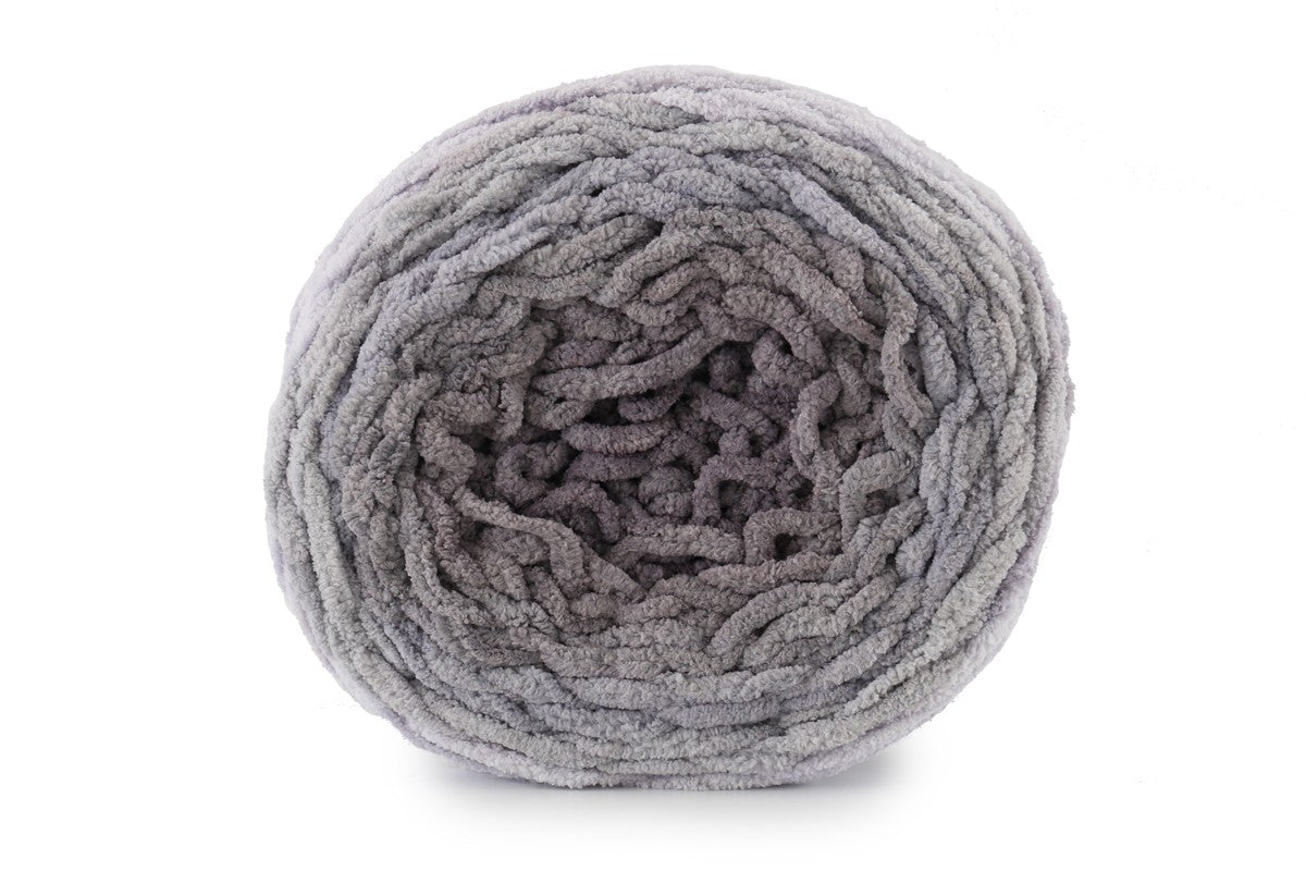 Bernat Blanket Ombre Super Chunky Yarn - 300G, Luxury 100% Polyester Soft Chenille Thick Knitting Cake Yarn for Crochet Blankets, Throws & Cushions