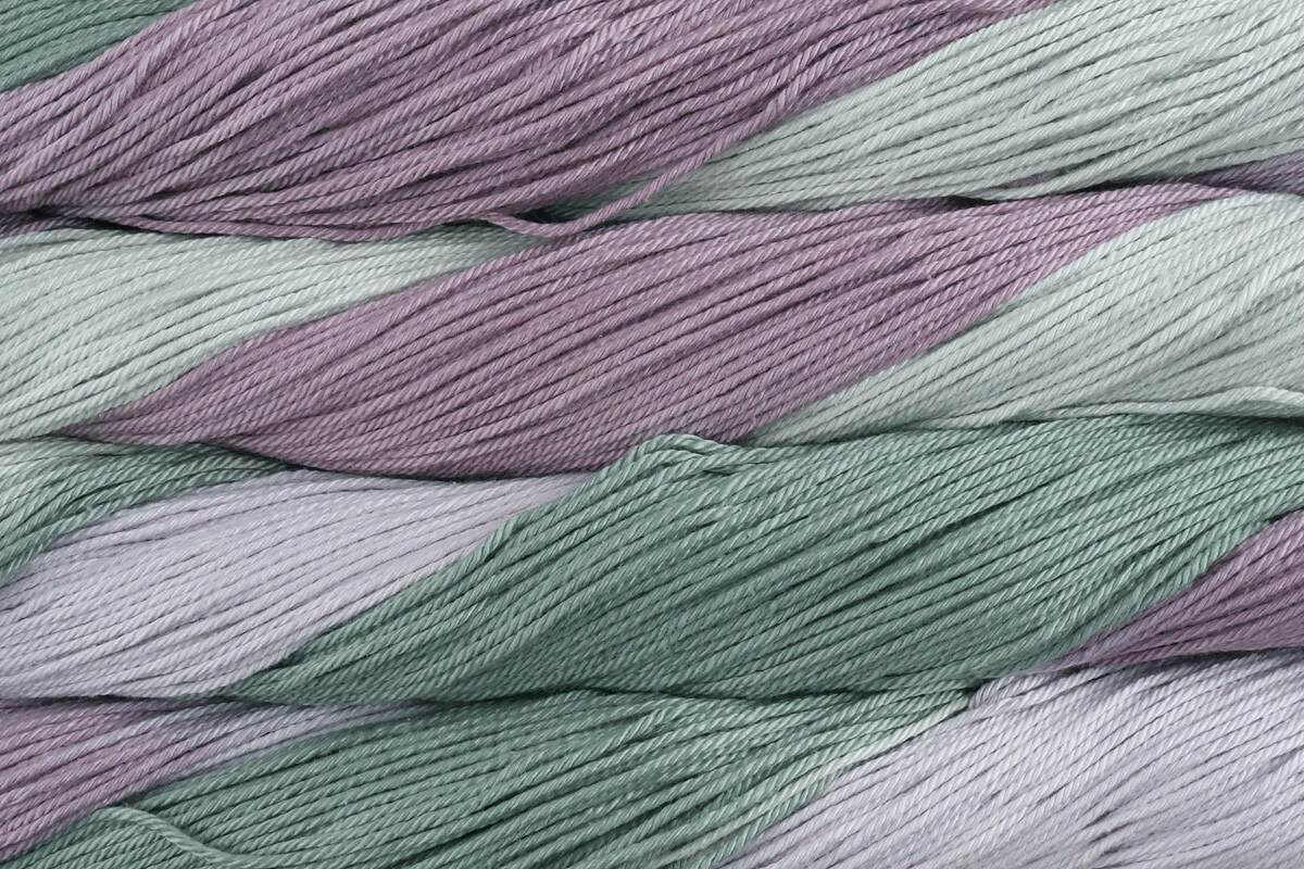 Cascade Noble Cotton Hand Dyed DK Yarn - 100g, 100% Mercerized Cotton Hand Dyed Variegated Double Knitting Crochet Yarn for Garments, Baby Clothes & Accessories