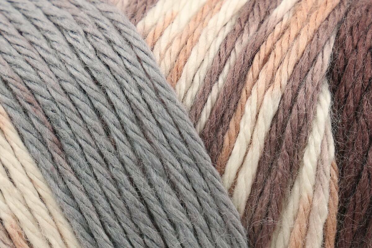 Caron Simply Soft Freckle Stripes Aran Yarn - 141g, 100% Acrylic Self-Striping Yarn with Lustrous Sheen for Crochet and Knitting Garments & Accessories