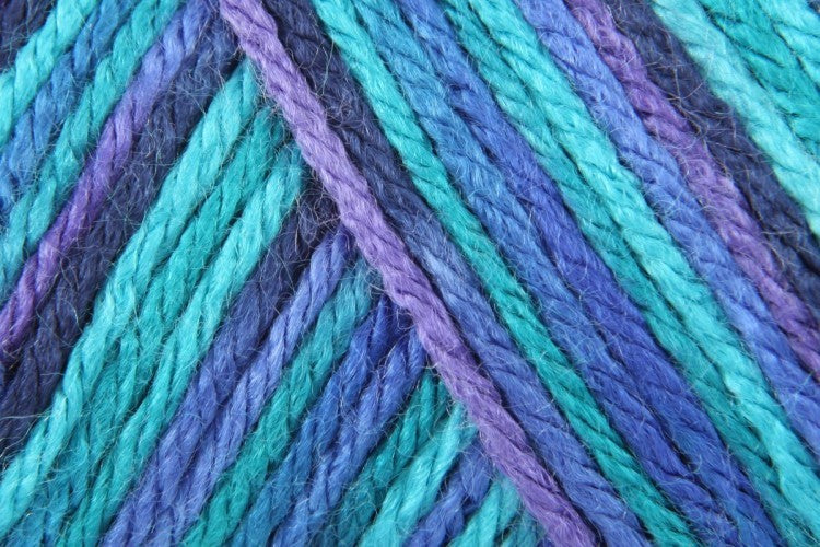 Caron Simply Soft Paints Aran Yarn - 113g, Soft 100% Acrylic Multi-Colour Variegated Yarn for Crochet, Knitting, Garments & Crafts