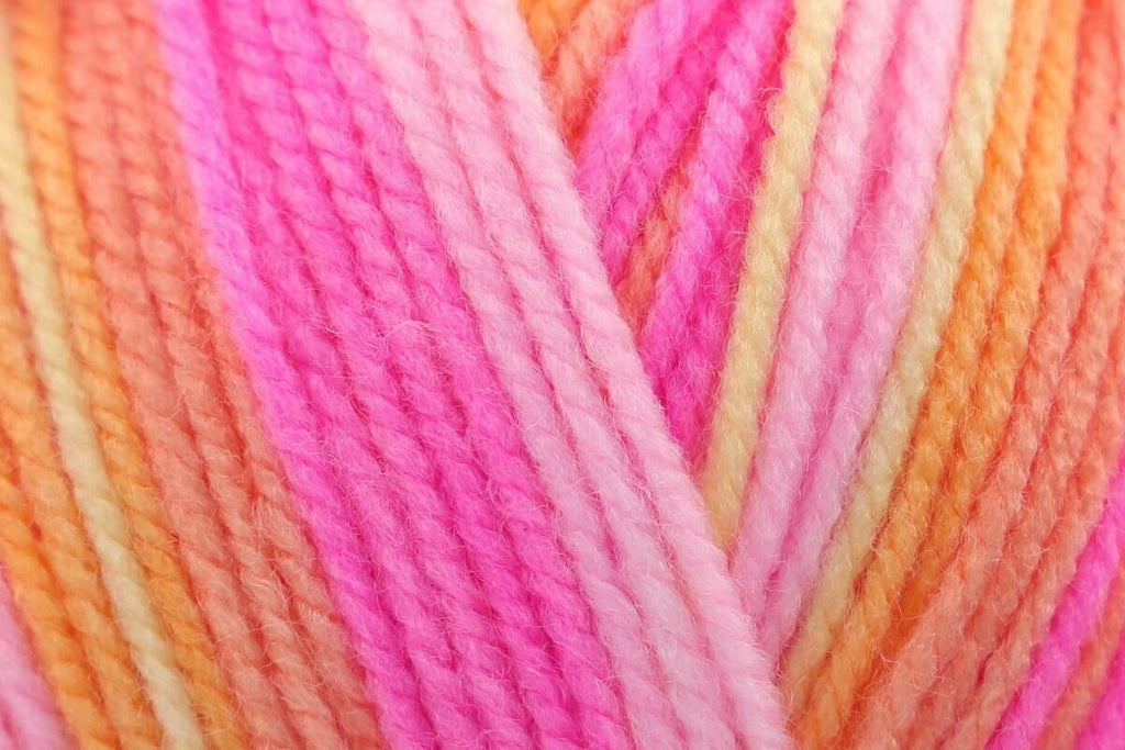 Cygnet Pato Everyday Prints DK Crochet Yarn - 100g, 100% Acrylic Striped Double Knitting Yarn For Toys, Clothes, Homewares & Accessories