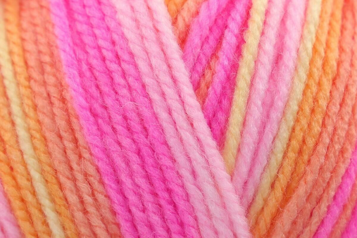 Cygnet Pato Everyday Prints DK Crochet Yarn - 100g, 100% Acrylic Striped Double Knitting Yarn For Toys, Clothes, Homewares & Accessories