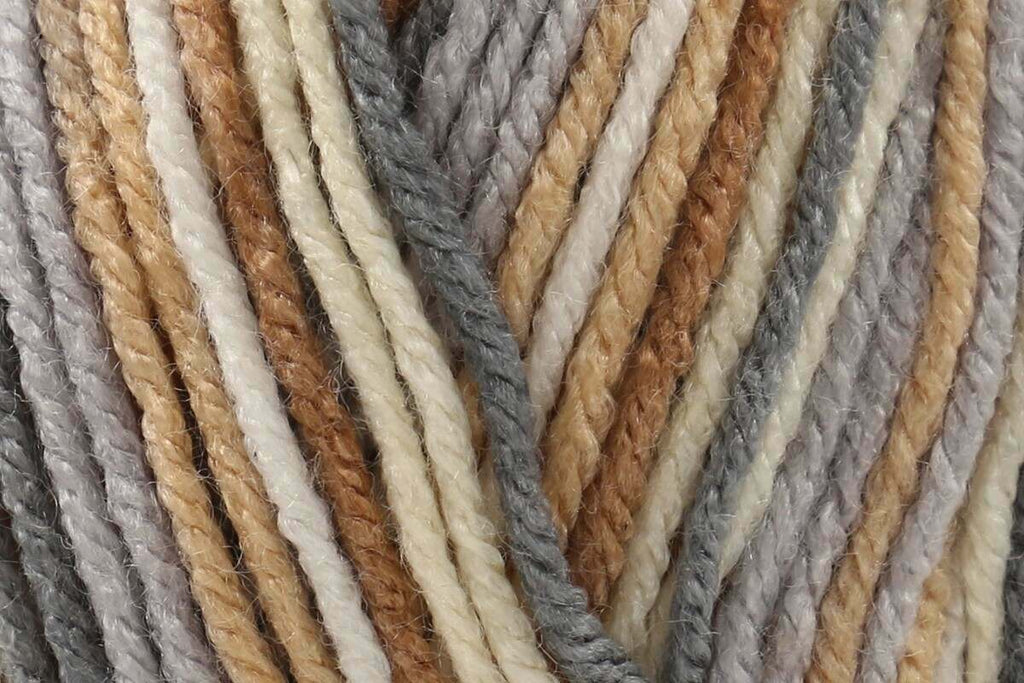 Cygnet Pure Baby Prints DK Yarn - 100g, Soft Anti-Pilling 100% Acrylic Self-Striping Double Knitting Baby Yarn for Garments, Toys & Accessories