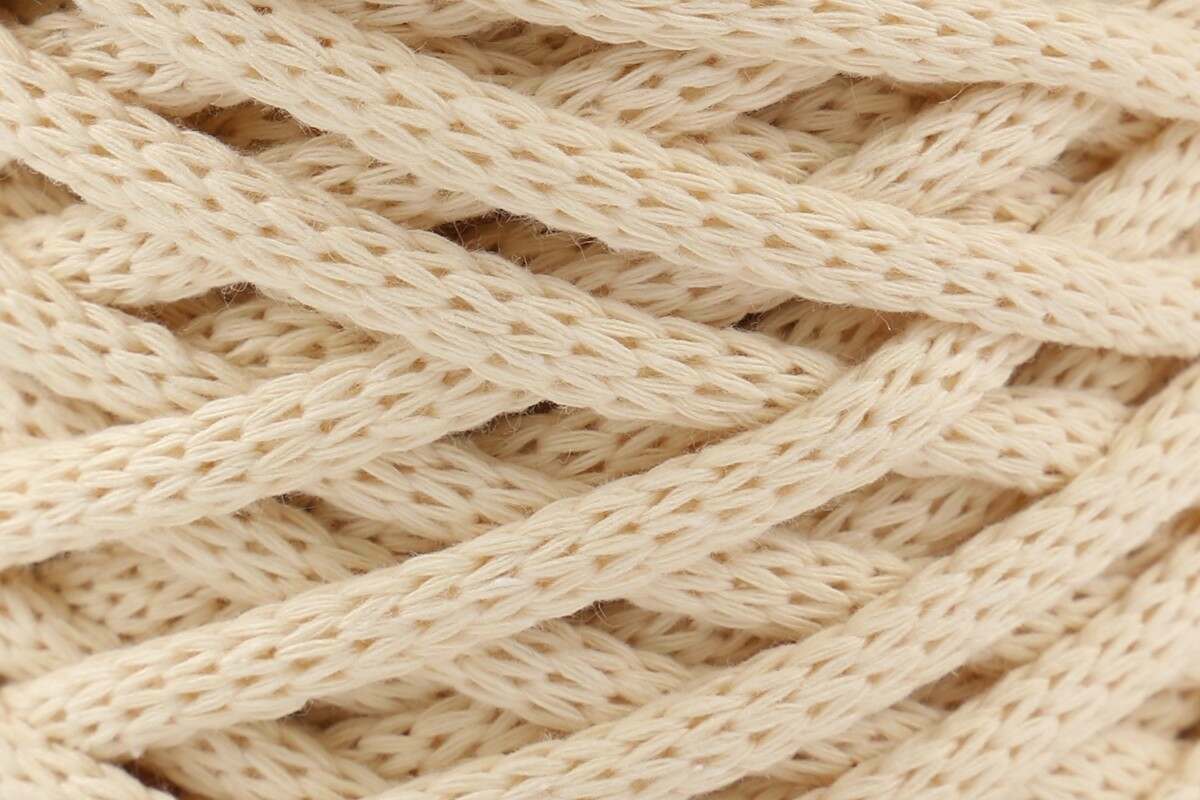 DMC Nova Vita No. 12 Chunky Crochet Cord Yarn - 250g, Polyeste Cotton Blend Macrame Yarn, Eco Friendly Tubular Cord - for Home Décor, Fashion Accessories & Crafting
