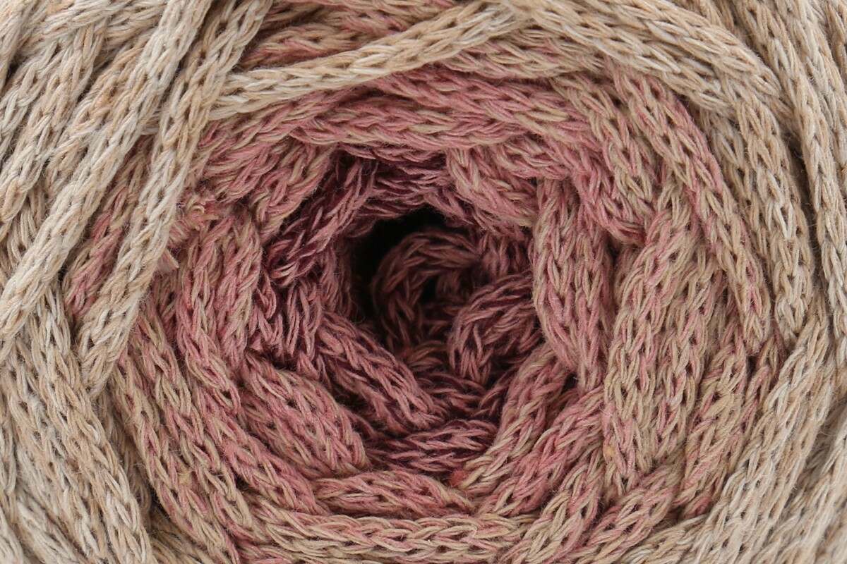 DMC Nova Vita No.4 Ombre Chunky Yarn for Crochet - 250g, Soft Recycled Cotton Blend Knitting Yarn for Macramé, Home Décor & Crafting