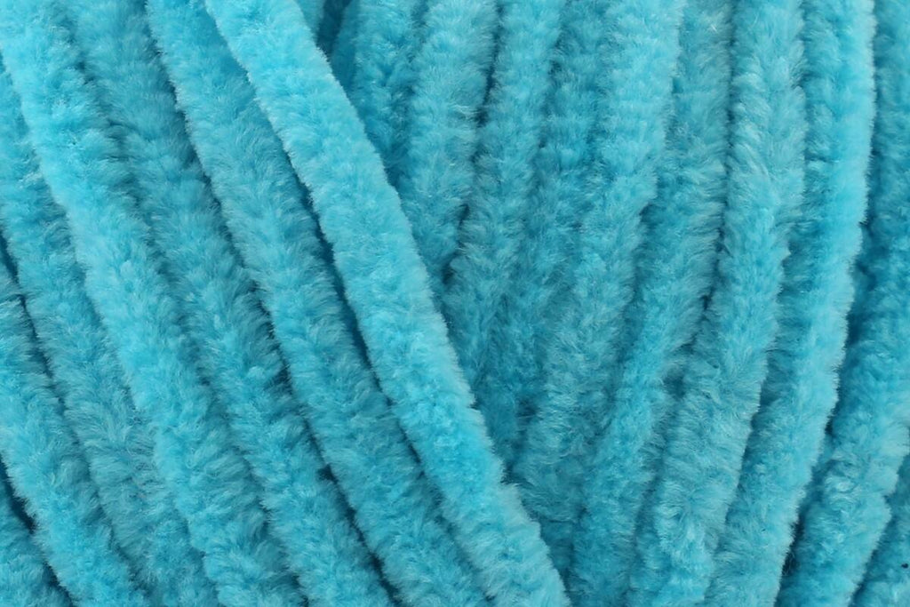 James C Brett Flutterby Yarn - 100g, Soft Shimmer 100% Polyester Chenille Crochet Knitting Chunky Yarn for Baby Blankets, Toys Amigurumi