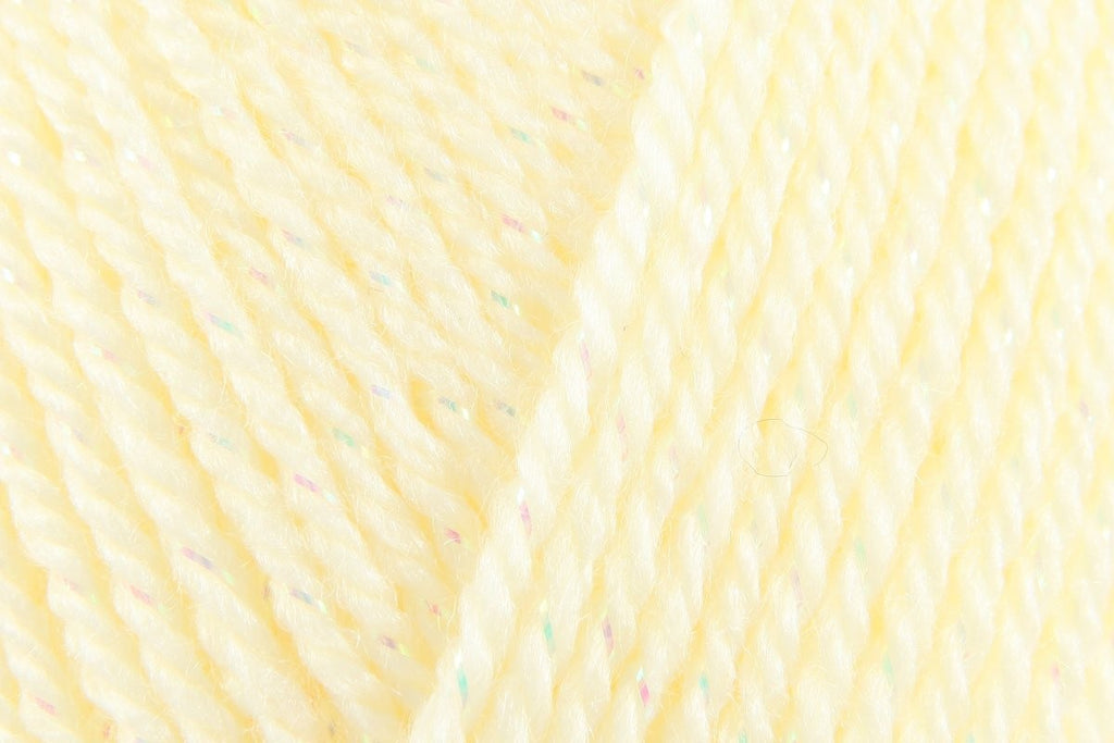 King Cole Baby Glitz DK Yarn 97% Acrylic 3% Polyester, Sparkly Double Knit Knitting & Crochet Yarn, 290m Pastel Shades - 100g