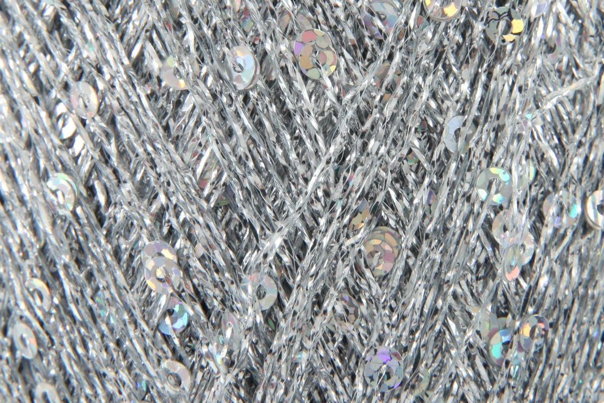King Cole Cosmos Glitter Yarn 76% Glitter Thread & 24% Payette, Sparkly Fashion Yarn 393 m for Knitting & Crochet - 25g