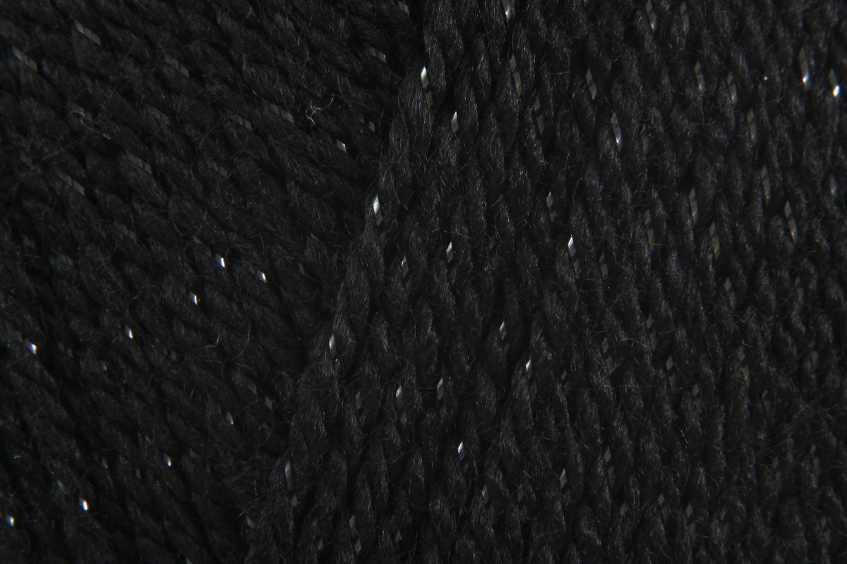 King Cole Glitz DK Yarn 97% Acrylic & 3% Polyester, Sparkly Glitter Double Knit Yarn 290m for Knitting & Crochet Projects - 100g