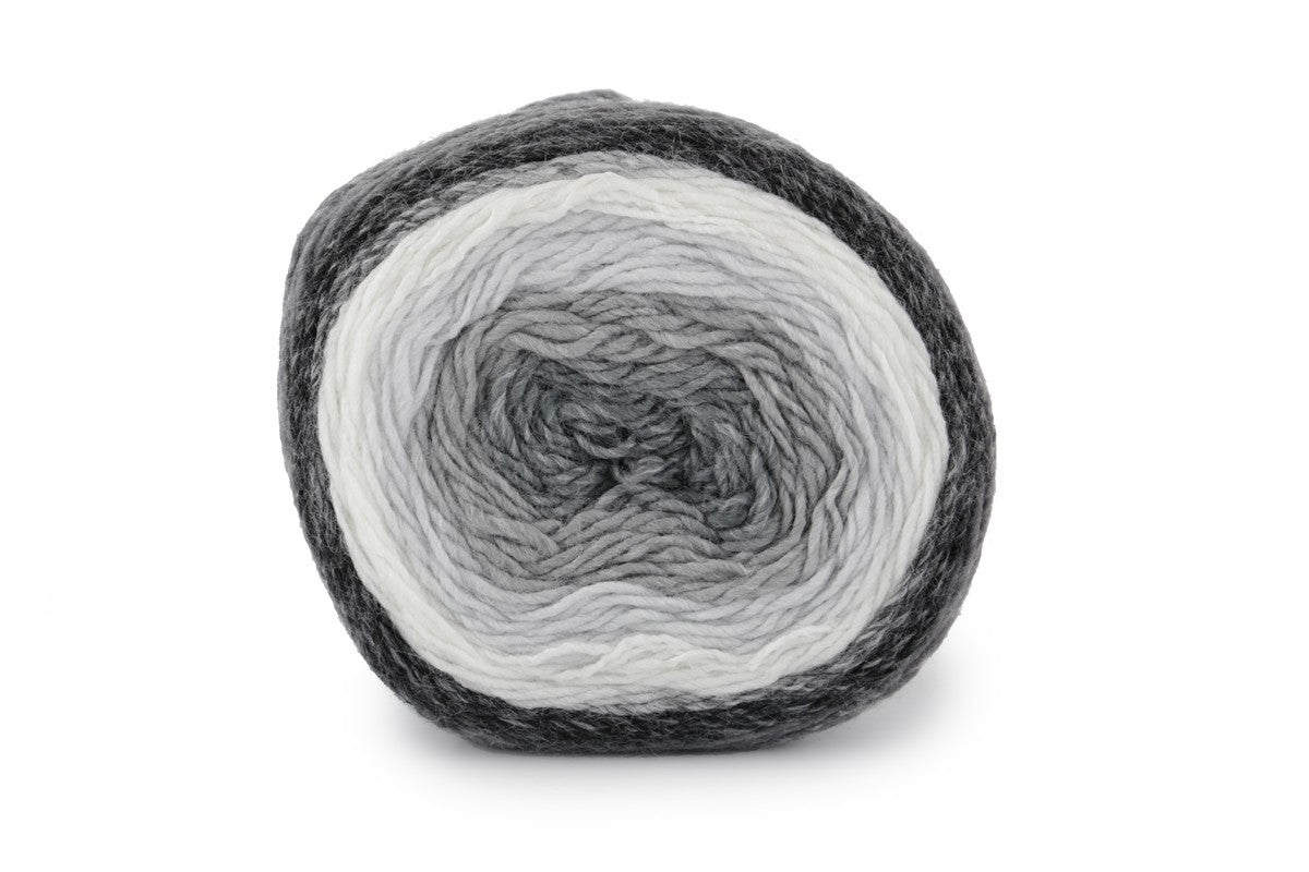 King Cole Curiosity DK Yarn Premium Acrylic Variegated Double Knit Cake Yarn 480m Self?Striping for Knitting & Crochet - 150g