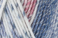 King Cole Drifter Aran Yarn 79% Acrylic 17% Cotton 4% Wool, 200m Variegated Self?Striping Aran Knitting & Crochet Yarn - 100g