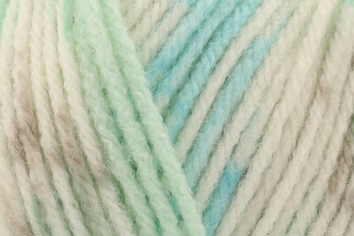 King Cole Cosy Love Aran Yarn 100% Acrylic Soft Variegated Aran Knitting & Crochet Yarn, 212m for Jumpers & Blankets - 100g