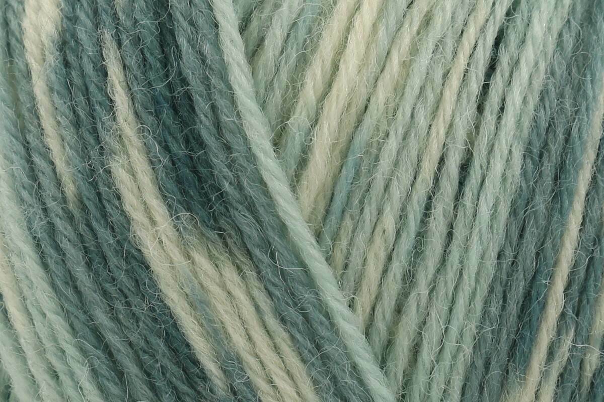 King Cole Norse 4Ply Sock Yarn 75% Wool 25% Nylon Self?Patterning Nordic Colours 420m Durable, Warm Knitting Yarn - 100g