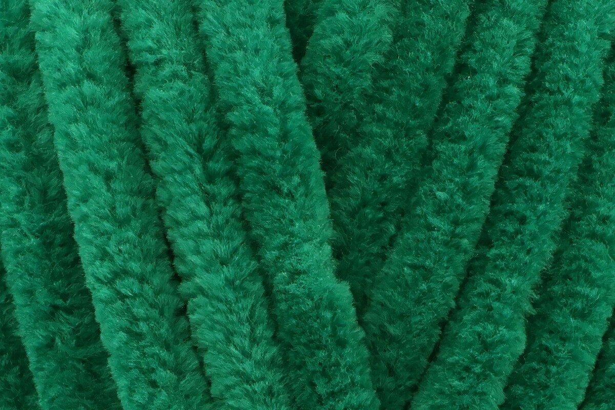 King Cole Yummy Christmas Chunky Chenille Yarn, Soft Knitting & Crochet Wool 100% Polyester Festive Shades Yarn - 200g