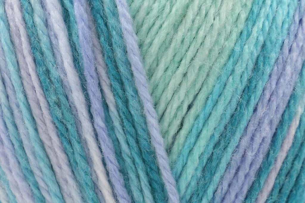 King Cole Tropical Beaches DK Yarn, Self?Striping Acrylic Blend Double Knitting & Crochet Wool, Bright Tropical Colours Wool Yarn - 200g Ball