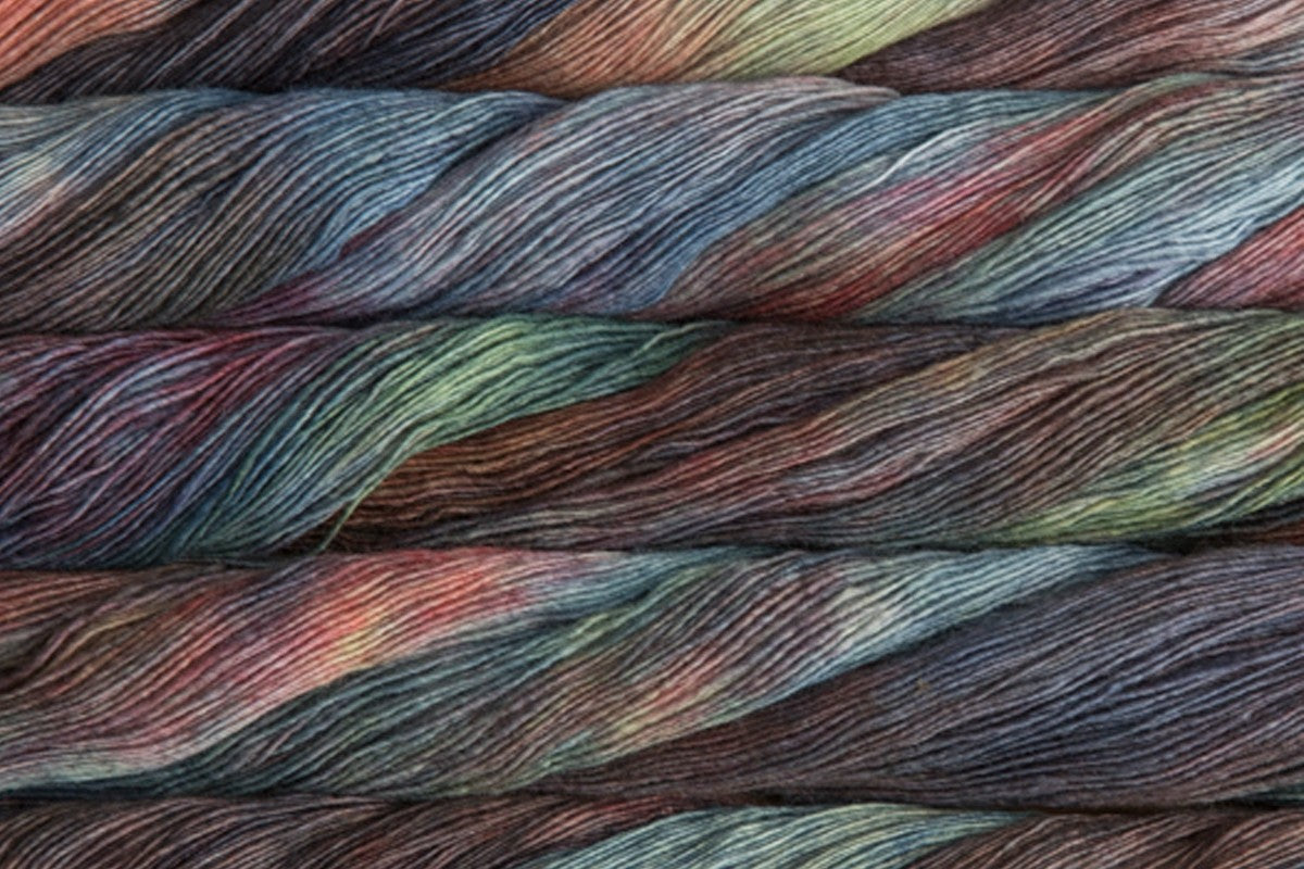 Malabrigo Lace Wool Yarn for Crochet - 50g, 100% Merino Wool Hand Kettle Dyed Variegated Knitting Yarn for Shawls, Scarves, Wraps & Lightweight Garments