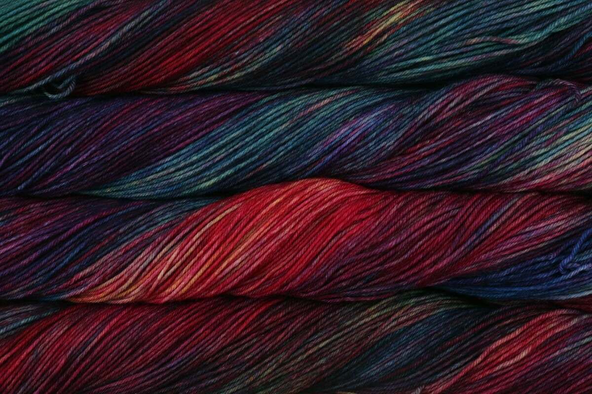 Malabrigo Ultimate Fingering Sock Yarn - 100g, Merino Wool & Nylon Blend 4 Ply Hand Dyed Crochet Knitting Sock Yarn for Socks, Shawls, Scarves