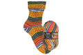 Opal Hundertwasser 4 Ply Yarn - 100g, Wool Polyamide Blend Durable Self-Patterning Crochet & Knitting Sock Yarn for Colourful Socks & Accessories