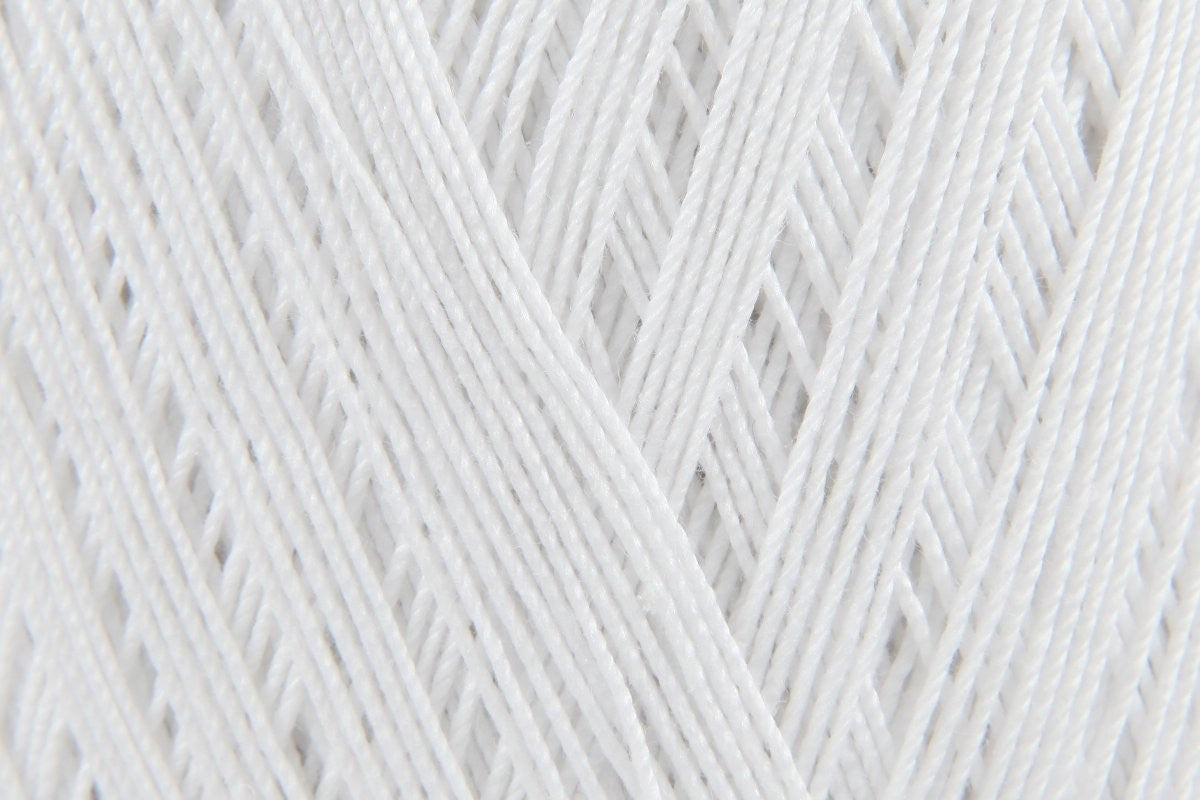 Rico Essentials Crochet Thread Yarn - 50G, 100% Mercerised Fine Lace Cotton Size 10 Thread Yarn for Crochet Doilies, Mandalas & Micro Jewelry