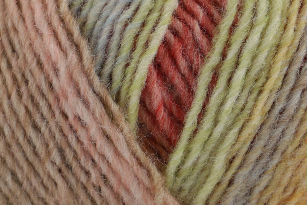 Rico Creative Melange DK Yarn for Crochet - 50G, Luxury Virgin Wool Acrylic Blend Gradient Single Ply Variegated Double Knit Wool for Sweaters, Jumpers & Headwear