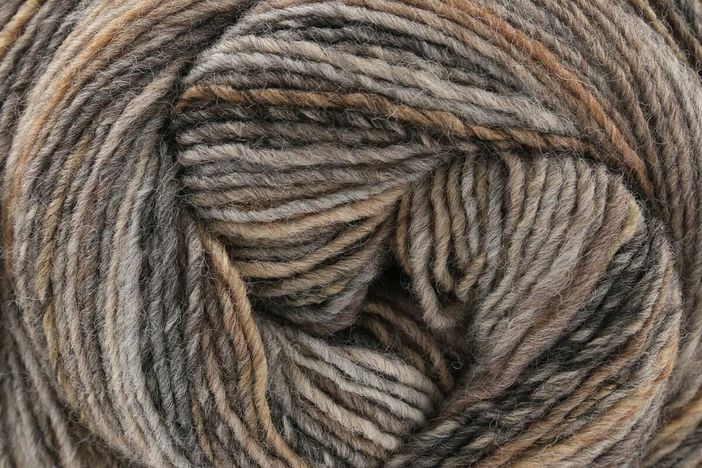 Rico Creative Melange Wonderball Aran Yarn - 200G, Luxury Wool Acrylic Self-Striping Gradient Soft Knitting & Crochet Yarn Cake for Garments & Headwear