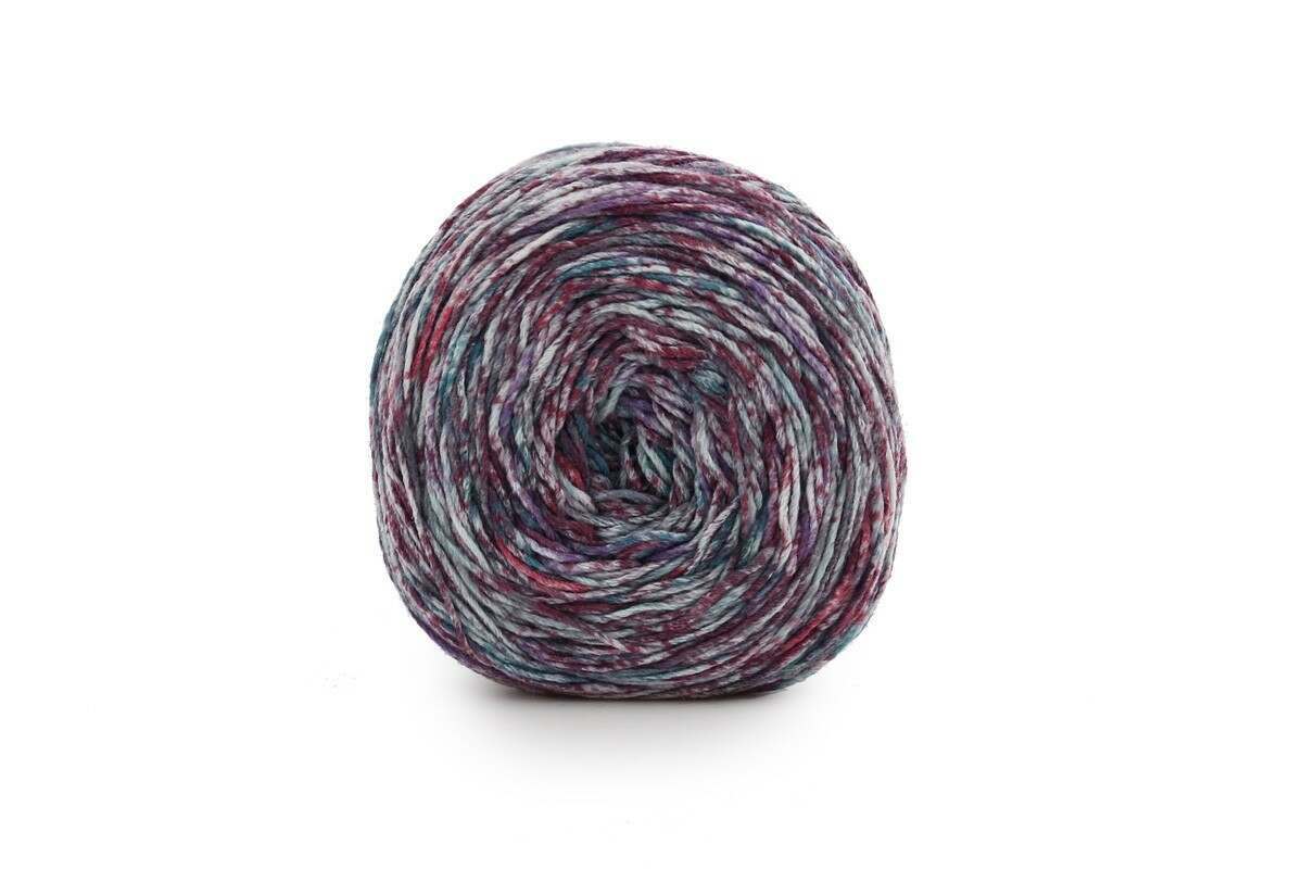 Rico Socks Soft Spin 4 Ply Crochet Yarn - 100G, Polyamide Wool Blend Variegated Tweed Effect Soft Spin Sock Knitting Wool Yarn for Adult Socks, Shawls & Wraps