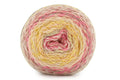 Rico Creative Chic-Unique Chunky Yarn Cake - 200G, Polyamide Wool Acrylic Blend Soft Crochet Knitting Gradient Self-Striping Yarn for Sweaters, Cardigans & Headwear
