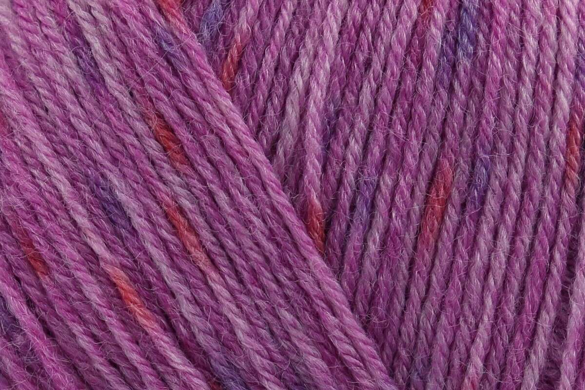 Rico Socks Superba Bamboo 4 Ply Yarn - 100G, Wool Viscose Polyamide Blend Self-Patterning Soft Crochet Sock Knitting Wool for Socks, Shawls, Mitts & Gloves