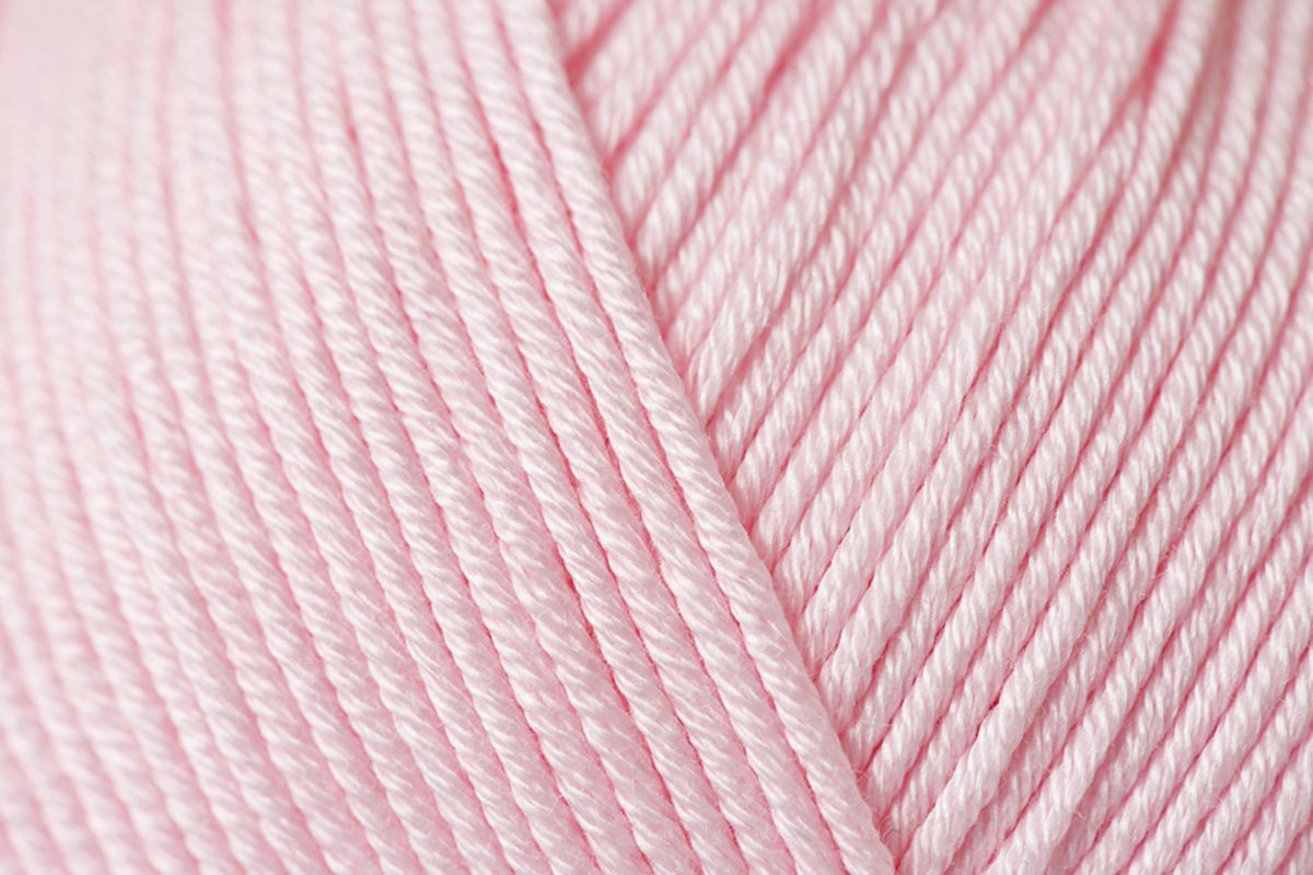 Rico Essentials Cotton DK Yarn - 50G, 100% Mercerised Cotton Soft Lightweight Double Knitting Crochet Yarn for Summer Tops, Cardigans & Jumpers