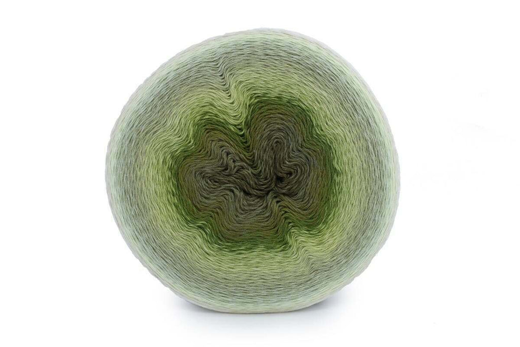 Scheepjes Mega Whirl Fingering Crochet Yarn - 666g, Cotton Acrylic Blend Gradient Knitting Wool Yarn Cake for Blankets, Tunics & Summer Projects