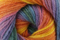 Sirdar Hayfield Spirit DK Crochet Yarn 100g, Self-Striping Multicoloured Wool Acrylic Blend Knitting Yarn for Scarves, Blankets, Cushions