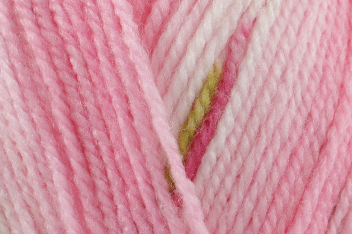 Sirdar Hayfield Baby Blossom DK Crochet Yarn - 100g, Acrylic Nylon Blend, Self-Patterning Floral Pastel Yarn for Hand Knitting Baby & Children’s Garments