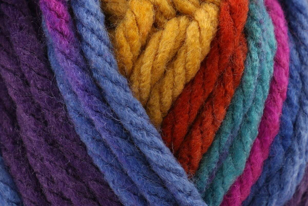 Stylecraft Merry Go Round XL Super Chunky Yarn - 100g, 100% Acrylic Kniiting Crochet Colour Changing Quick-Knit Wool for Funky Cardigans & Jumpers