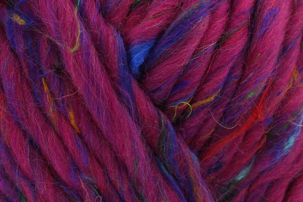 World of Wool Confetti Super Chunky Yarn - 100g, Wool Silk Blend Soft Colorful Tweedy Flecked Thick Crochet Knitting Wool Yarn for Winter Garments & Accessories