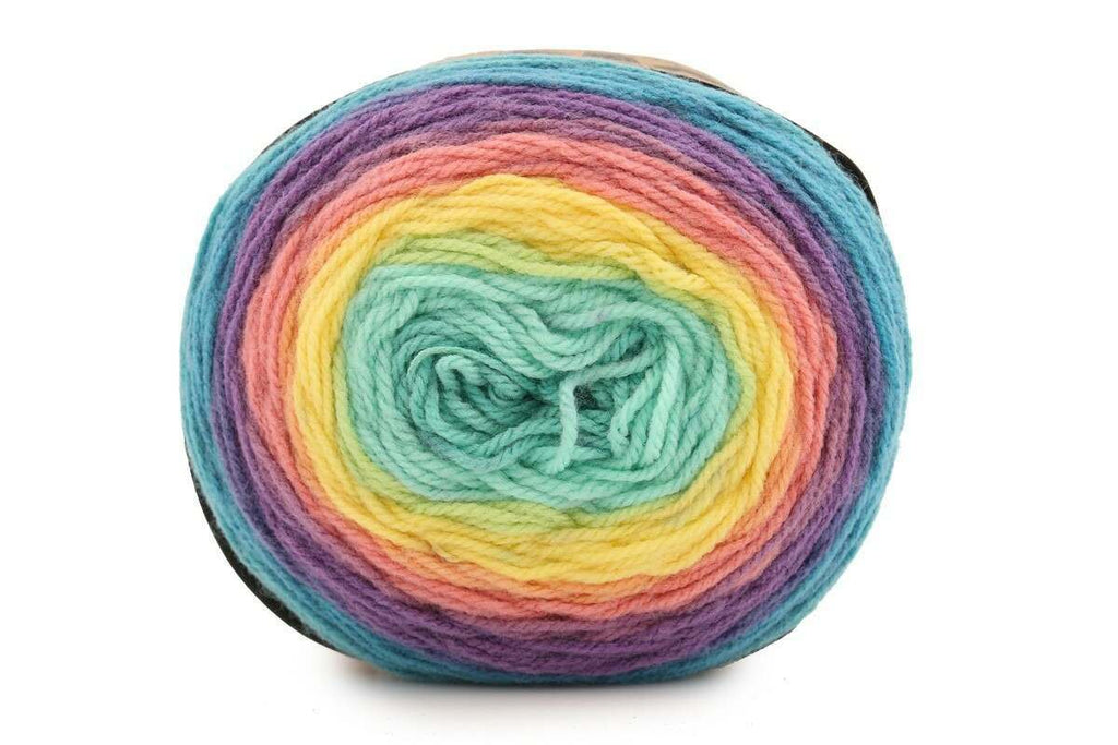 Yarnsmiths Elvis DK Yarn for Crochet & Knitting - 150g, Luxury 100% Acrylic Gradient Self-Striping Double Knit Wool Yarn Cake for Sweaters, Blankets & Afghans